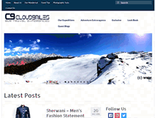 Tablet Screenshot of cloud9miles.com